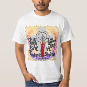 Dit kleine lichte Christelijke T-shirt (Voorkant)