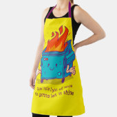 Dit kleine lichtje: Dumpster Fire Schort (Insitu)