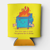Dit kleine lichtje: Dumpster Fire Water Cooler (Voorkant)