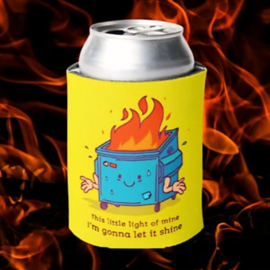 Dit kleine lichtje: Dumpster Fire Water Cooler