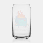 Dit kleine lichtje: vuilnisbak kan glas (Achterkant)