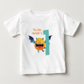 Dit kleine monster is een Baby T-shirt (Voorkant)