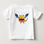 Dit kleine monster is een Baby T-shirt (Achterkant)