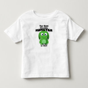 Dit kleine monster is twee! kinder shirts