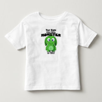 Dit kleine monster is twee! kinder shirts