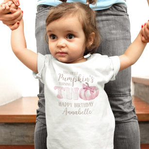 Dit kleine pompoen 2e verjaardag Toddler T-shirt