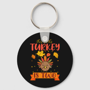 Dit kleine Turkije is twee Herfst van twee weken i Sleutelhanger