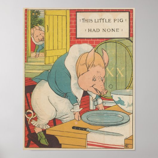 Dit kleine varken had geen 1879 poster (Voorkant)