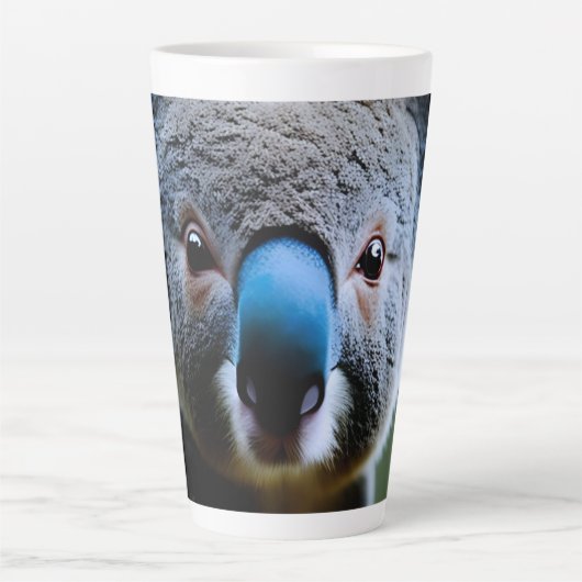 Dit Koala-Beer houdt gewoon van een Selfie, laatst Latte Mok (Voorkant)
