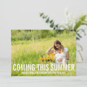 Dit komt eraan (seizoen) | Zwangerschap Aankondigi Aankondiging (Staand voorkant)