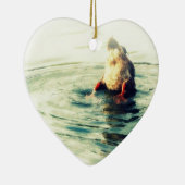 Dit komt op! Duck Butt Keramisch Ornament (Rechts)