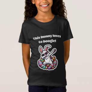 Dit konijn houdt van boogie! t-shirt