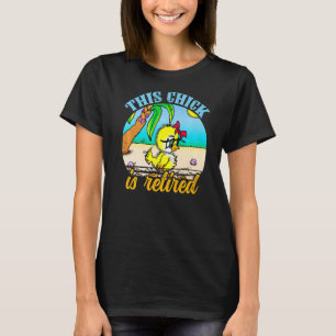 Dit kuiken is met pensioen Vrouwenpensioen 2 T-shirt