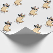 Dit lama drama is een echte eigenzinnige pose in z cadeaupapier (Hoek)