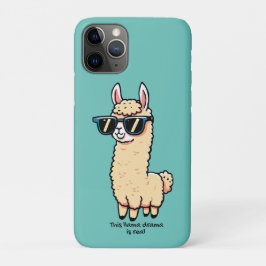 Dit lama drama is een echte eigenzinnige pose in z Case-Mate iPhone case