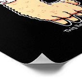 Dit lama drama is een echte eigenzinnige pose in z poster (Hoek)