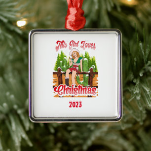 Dit land Gil Love Christmas Metalen Ornament