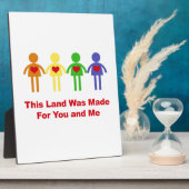 Dit land is gemaakt voor jou en mij fotoplaat (Zijkant)