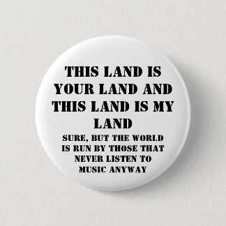 Dit land is mijn land ronde button 5,7 cm