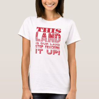 Dit land... Vetvlag afdrukken T-shirt