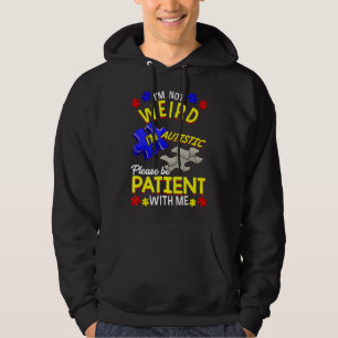 Dit leuke autisme bewustmakingsontwerp is een gewe hoodie