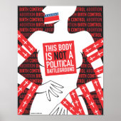 Dit lichaam is van mij poster (Voorkant)