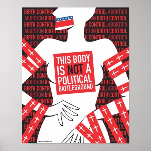 Dit lichaam is van mij poster (Voorkant)