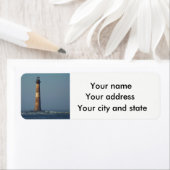 Dit lichtje op Morris Island Etiket (Insitu)