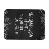 Dit lichtje van mij laat het schijnen magneet (Horizontaal)