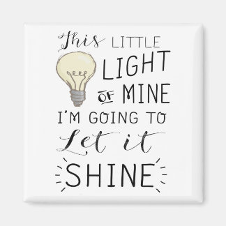 dit lichtje van mijn liedje magneet