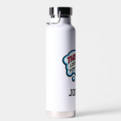 Dit lijkt een baan voor Superman | Jouw namen toev Waterfles (Rechts)