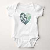 Dit Lionhart (Baby) Romper (Voorkant)