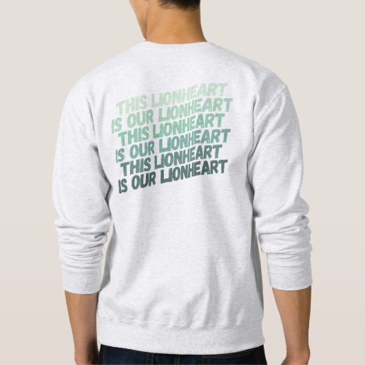 Dit Lionhart Sweatshirt (Achterkant)