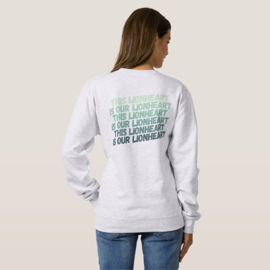 Dit lionhart Sweatshirt (Vrouwen) (Achterkant volledig)