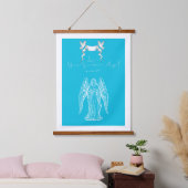 Dit 'Love Letter'-ontwerp verheft de geest, het li Hangend Wandkleed (Slaapkamer)