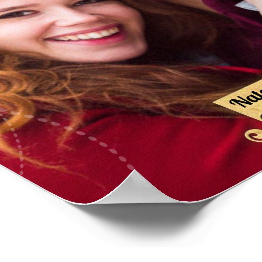 Dit magische moment gepersonaliseerde 8.5 "x11" fo poster (Hoek)