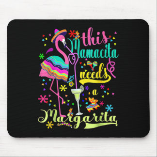 Dit Mamacita heeft een Margarita Flamingo Funny Ci Muismat