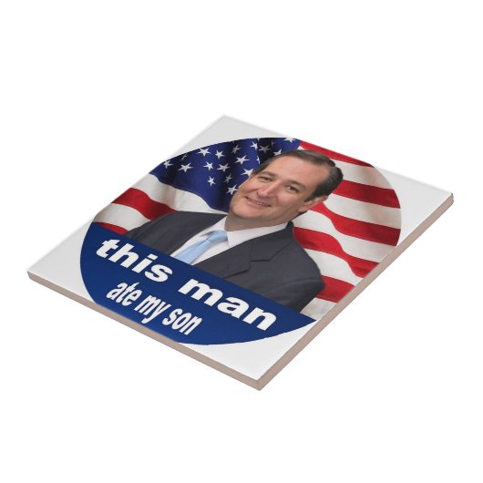 Dit Man Ate My Son Meme Tegeltje (Zijkant)