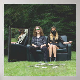 Dit Man is de dode druk van het Album Hoesje Poster