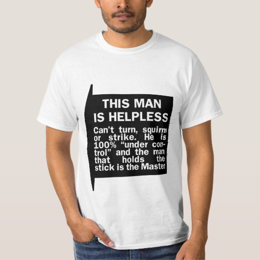 DIT MAN IS HELPEN T-SHIRT (Voorkant)