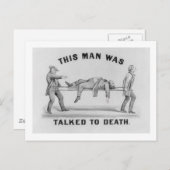 "DIT MAN WERD GEPROBEERD TOT DOOD"  Afbeelding Briefkaart (Voorkant / Achterkant)