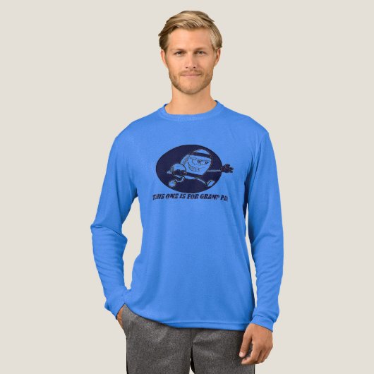 Dit Mannen Football Long-Sleeve T-shirt (Voorkant)