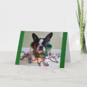 Dit materiaal van ELF is het WERK! Feestdagen Kaart (Voorkant)