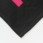 Dit meisje droomt over paardenrennen fleece deken (Hoek)