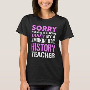 Dit meisje genomen door een Smokin Hot History ler T-shirt