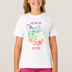 Dit meisje heeft dankbaarheid t-shirt