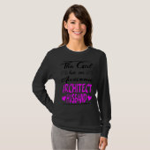 Dit meisje heeft een Geweldige architect-man T-shirt (Voorkant volledig)