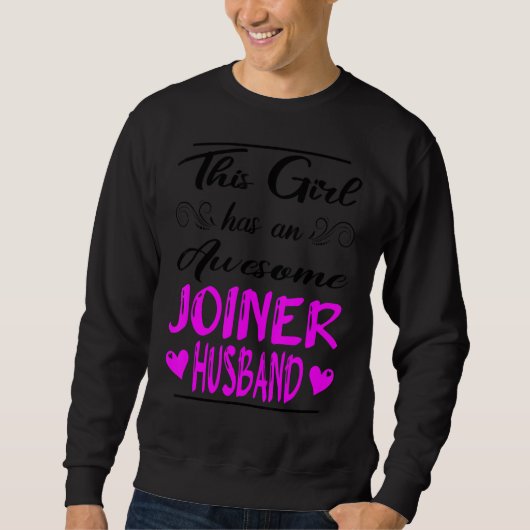 Dit meisje heeft een Geweldige Joiner Husband Trui (Voorkant)