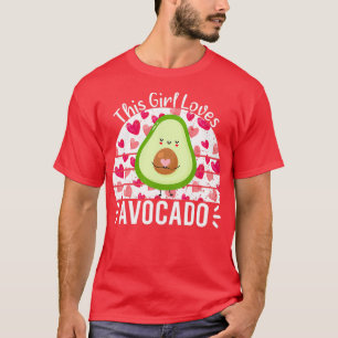 Dit meisje houdt van Avocado Lovers Gift T-shirt