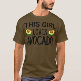 Dit meisje houdt van Avocado T-shirt